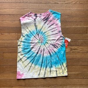 Tie dye Girls Tank top size L (10-12)
